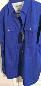 Royal blue shirt